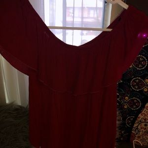 Off the shoulder top